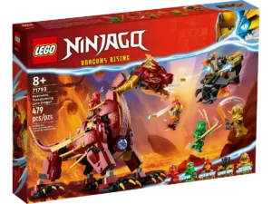 Le dragon de lave transformable de Heatwave