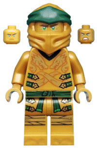 Lloyd (Golden Ninja) - Legacy, Pearl Gold Head