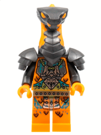 Boa Destructor - Breastplate Torso, Pearl Dark Gray Head, Shoulder