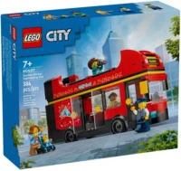 Le bus rouge à deux étages